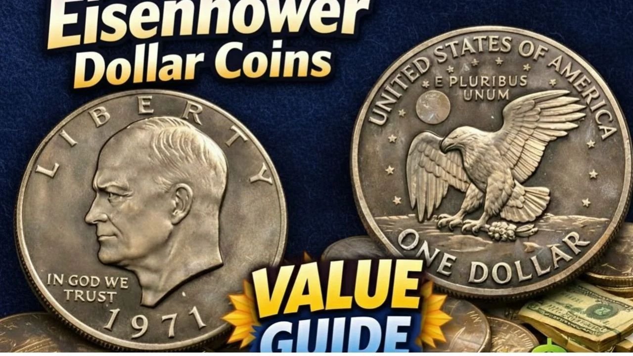 Eisenhower Dollar Coins Value Guide: Top 3 Collector Treasures Worth Big Money
