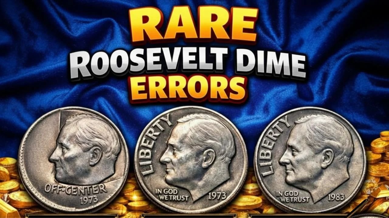 Rare Roosevelt Dime Errors: 5 Coins Worth Big Money in 2026