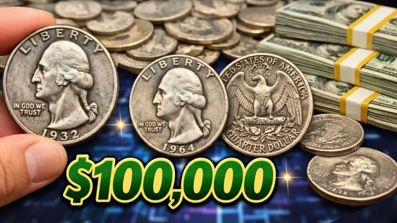 Rare Washington Coins Worth Over $100,000: Collector’s Value Guide 2026