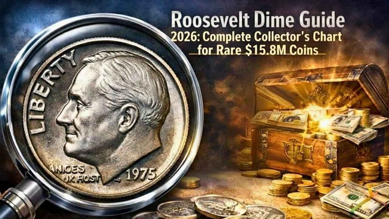 Roosevelt Dime Price Guide 2026: Complete Collector’s Chart for Rare $15.8M Coins